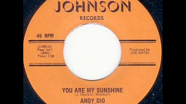 Andy Dio - You Are My Sunshine смотреть онлайн