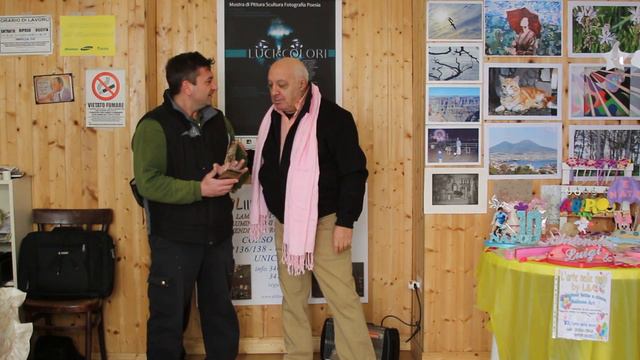 Aldo Zolfino intervista Nello Marsilio alla mostra Luci e colori 28/01/2017 смотреть онлайн