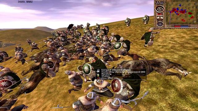 ISENGARDS INVASION OF THE RIDDERMARK (Battle Replay) - Third Age: Total War (Reforged) смотреть онлайн