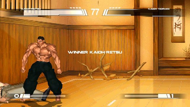 Kaioh Retsu vs Kaioh Dorian. Baki the Grappler Anime MUGEN смотреть онлайн