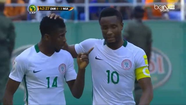 Eliminatorias Rusia 2018 - Zambia vs Nigeria 1-2 смотреть онлайн