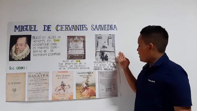EXPOSICIÓN MIGUEL DE CERVANTES SAAVEDRA POR SAMUEL SILVA CUERO 5A смотреть онлайн