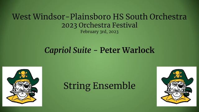 String Ensemble - Capriol Suite - Peter Warlock