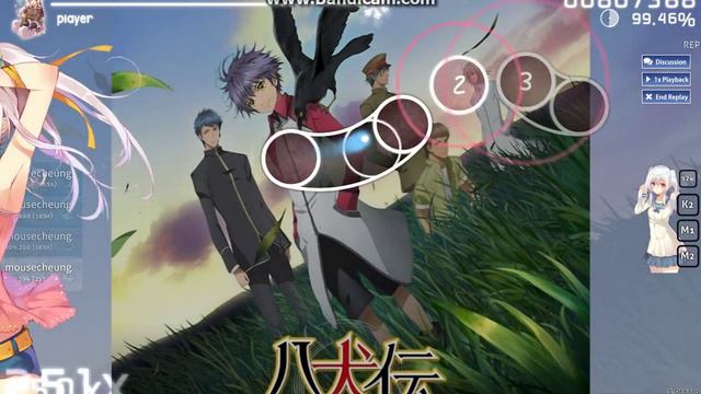 [osu!]Tetsuya Kakihara - String of pain (TV Size)(Hard) смотреть онлайн