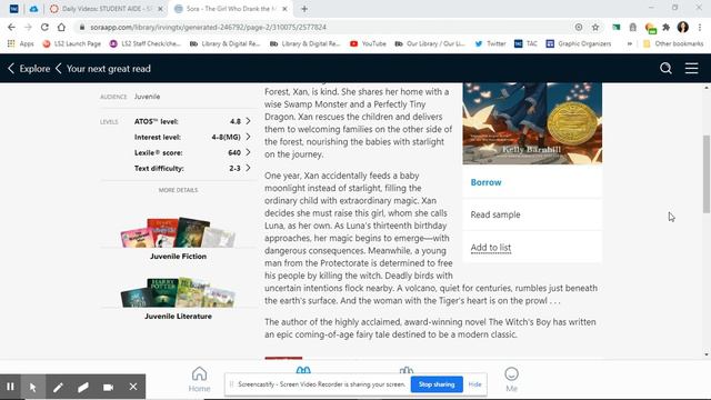 The Girl Who Drank the Moon by Kelly Barnhill смотреть онлайн