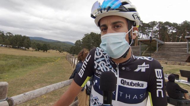 Fabio Aru - Interview at the start - Stage 5 Vuelta a Burgos 2021 смотреть онлайн