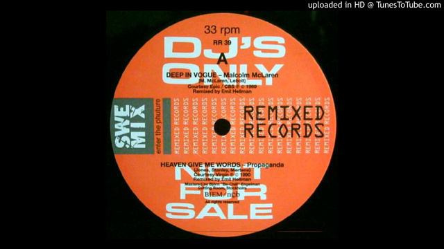 Malcolm Mclaren - Deep In Vogue (Remixed Records) смотреть онлайн