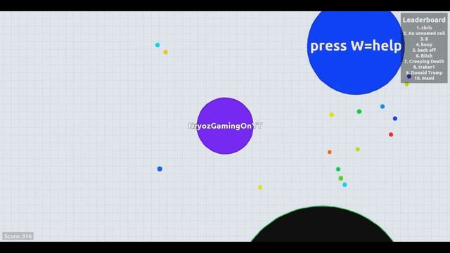 TRAPPED HIM! (AGARIO) смотреть онлайн