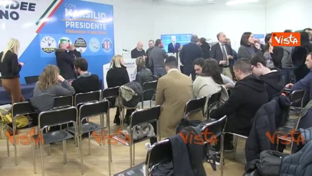 Regionali Abruzzo, La Festa Per Marco Marsilio Nuovo Presidente