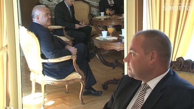 Saeimā viesojas Kipras vēstnieks