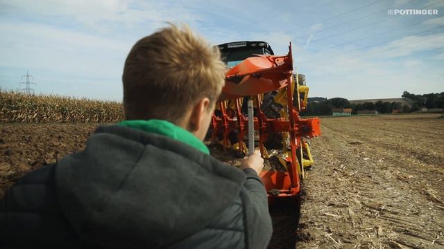 PÖTTINGER - SERVO, Plough adjustment смотреть онлайн