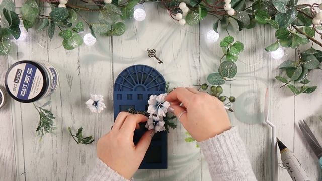 Mixed Media Christmas Door / December Songs Hop смотреть онлайн