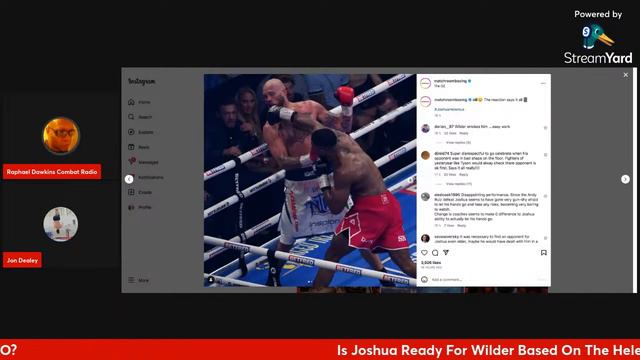 Is Joshua Ready For Wilder Based On The Helenius KO? #anthonyjoshua #roberthelenius смотреть онлайн