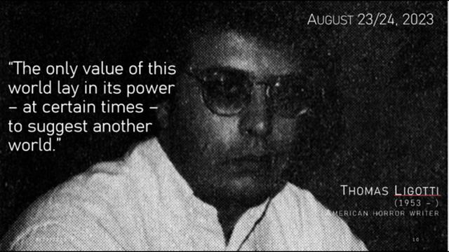 Thomas Ligotti (August 23, 2023) [guest lecture - audio only] смотреть онлайн