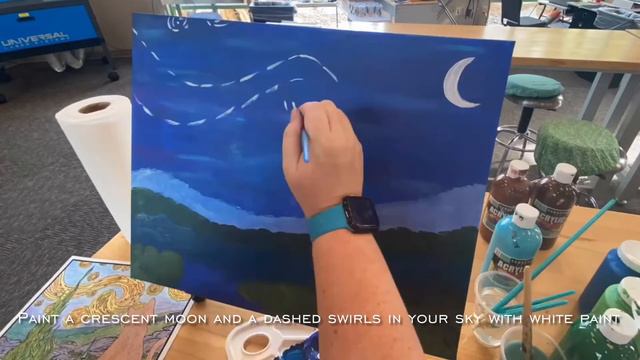 Paint with Michele (S2E8): Starry, Starry Cat смотреть онлайн