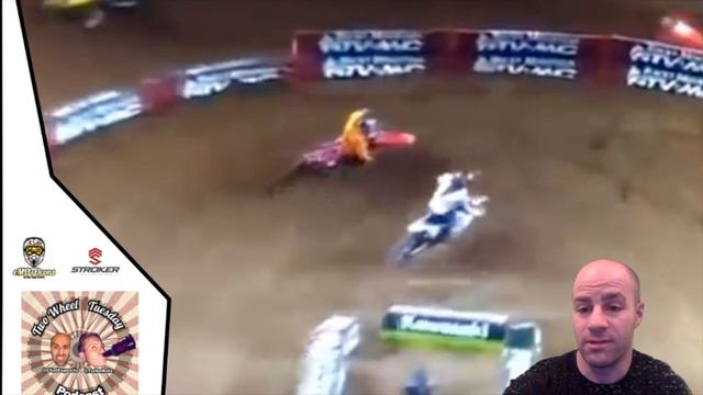 Jason Anderson Takes out Ken Roczen! Was it dirty? смотреть онлайн