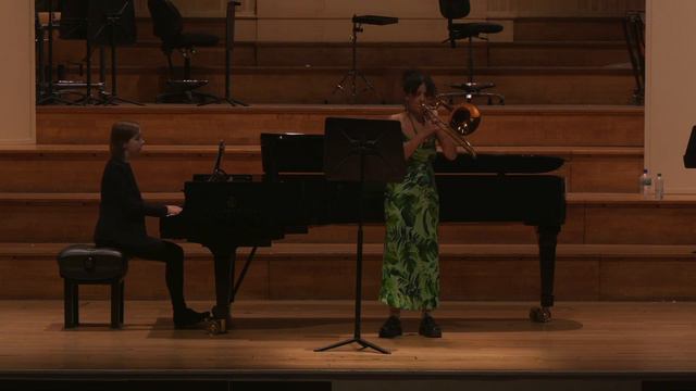 Amelia Lewis: Stojowski-Fantaisie for Trombone смотреть онлайн
