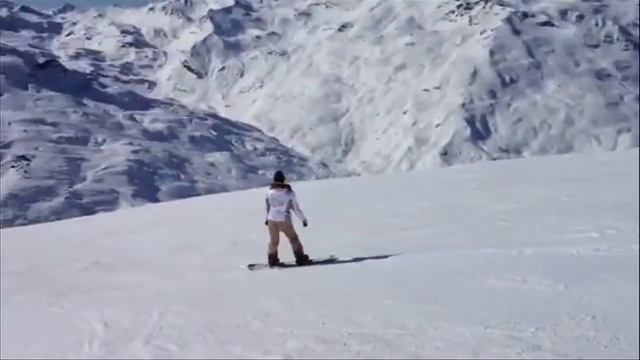 Алиса Крылова в Долине Val Thorens смотреть онлайн