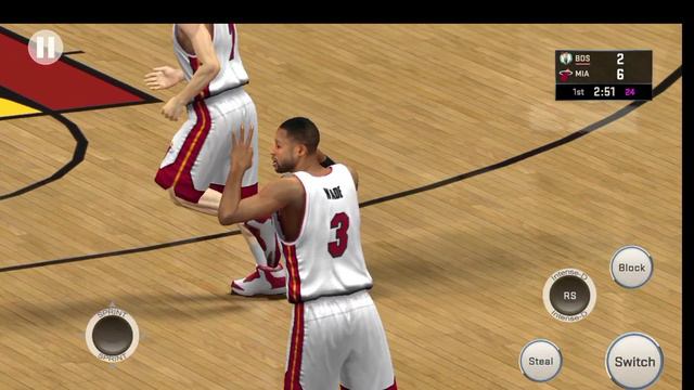 Scoring with Dwyane Wade in every NBA 2K Mobile (2K13-2K20) смотреть онлайн