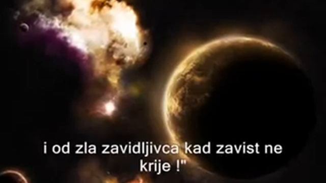Sura- ihlas,Felek, Nas sa prevodom смотреть онлайн