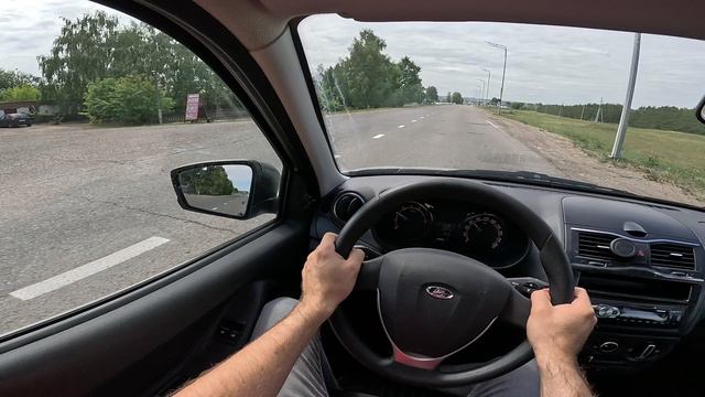 2021 LADA GRANTA POV TEST DRIVE смотреть онлайн