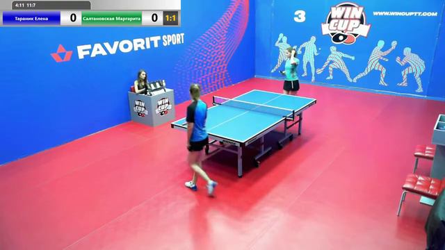 Тараник Елена 1-3 Салтановская Маргарита Дневной турнир WIN CUP Зал 3 26.08.2019 Эфир прямой смотреть онлайн