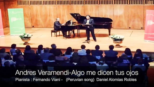 Andres Veramendi - Canción Peruana - "Algo me dicen tus ojos" - Daniel Alomias Robles смотреть онлайн