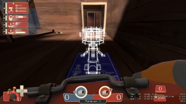TF2 - Build A Teleporter On The Roof Of The Bridge On Ctf_2fort