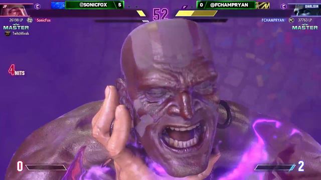 SonicFox - FT10 Vs FChamp's Solid Dhalsim【Street Fighter 6】 смотреть онлайн