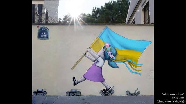 "Aller sans retour" by Juliette [piano cover / reprise + chords / accords] смотреть онлайн