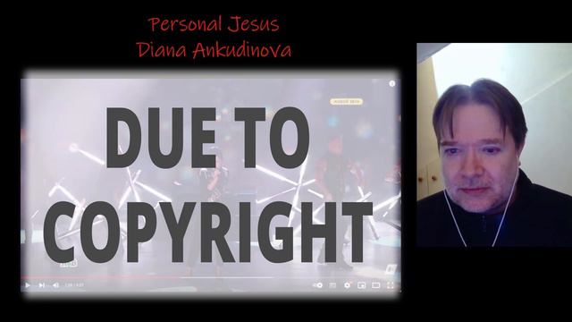 Diana Ankudinova - Personal Jesus - reaction смотреть онлайн