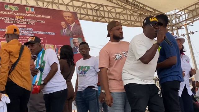 REMI ALUKO, REMI SURUTU, OGA BELLO, FAITHIA BALOGUN, OTHERS AT TINUBU AND SANWOOLU ACTORS CAMPAIGN