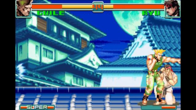 Super Street Fighter 2 Turbo Revival (Game Boy Advance)- Guile Playthrough смотреть онлайн