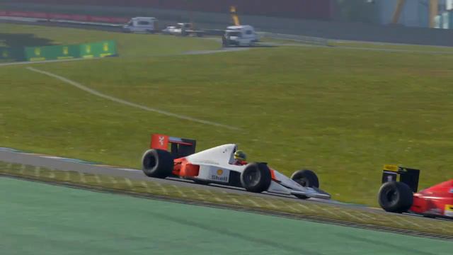 Ayrton Senna VS Alain Prost - Brazilian GP Last Lap смотреть онлайн