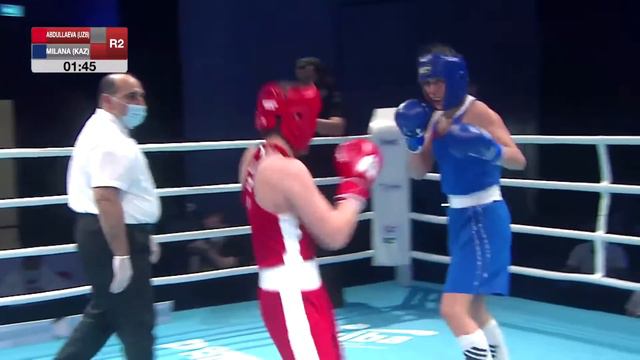 2021 ASBC Day 4 (W64kg) UZB Vs KAZ | Asian Elite Men And Women Boxing Championships Delhi-Dubai