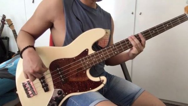 Over - Mayer Hawthorne - Bass cover