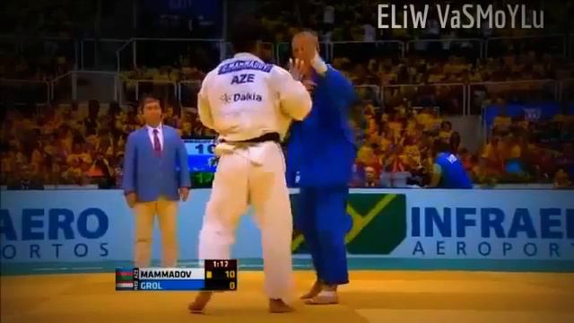 Elxan MEMMEDOV(AZE)-Henk GROL(NED)-FINAL-JUDO WORLD CHAMPIONSHIP 2013