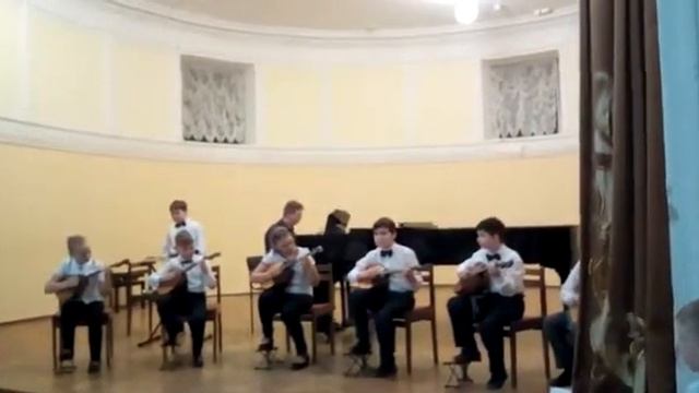 Ансамбль "Звонкая палитра" ДМШ№2 г.Подольск смотреть онлайн