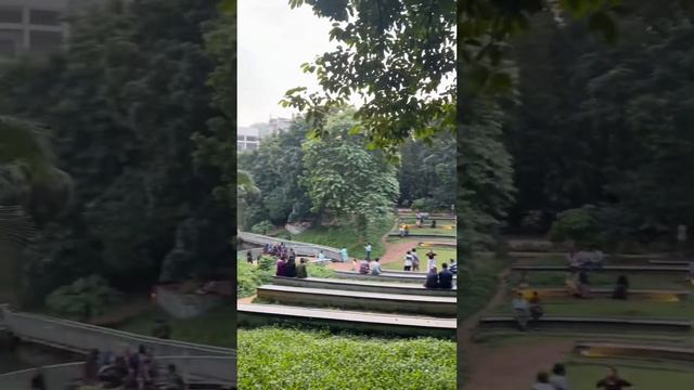 Shahabuddin Ahmed Park, Gulshan 💚 #naturelover #bookshop #park #teahouse #friends #adda смотреть онлайн
