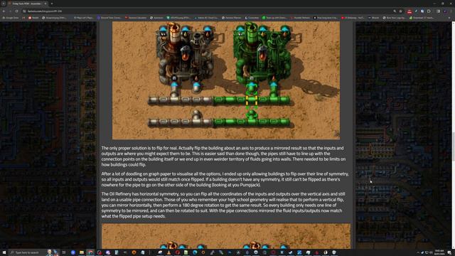 Factorio Friday Facts #394 ⚙️ Assembler, Flipping and Circuit Control смотреть онлайн