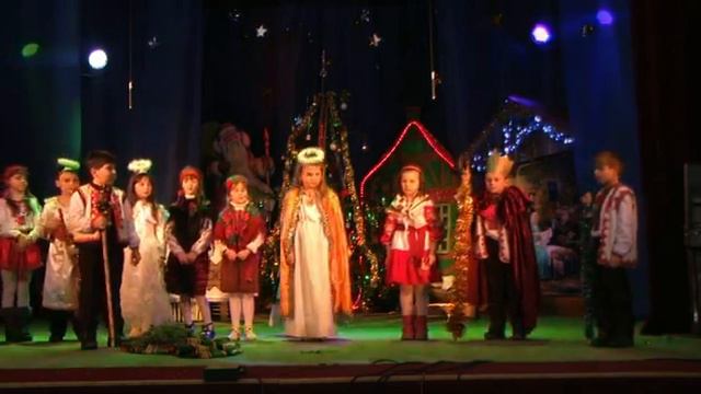 Фестиваль Віфлиємська зіронька - 2016 рік смт Великий Бичків (Школи)