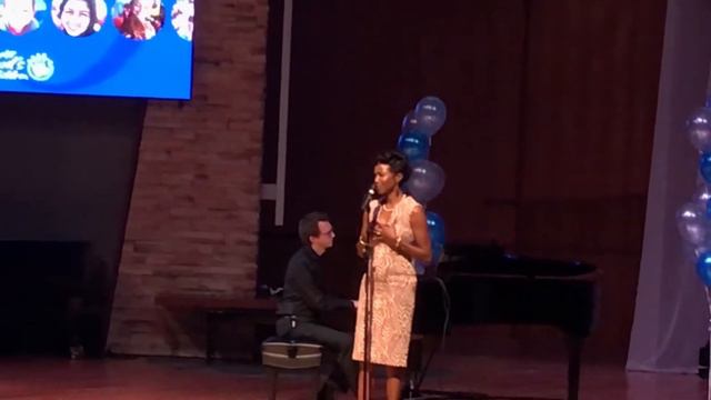 Heather Headley Performing At The All God's Children Honduras 25th Anniversary Benefit