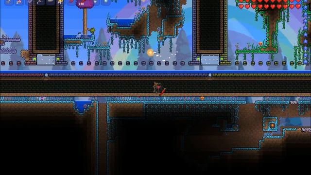 Terraria: house defense , gold farm, garden's irrigation смотреть онлайн