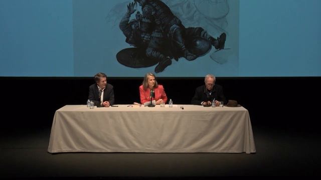 VI SNHP Isabel San Sebastián Y Augusto Ferrer Dalmau Conversan Sobre Su  Reciente Cuadro 