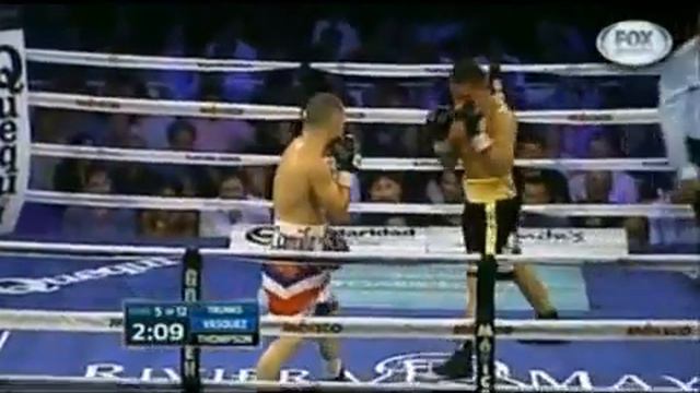 Sergio Yeyo Thompson vs Bryan El Tiquito Vasquez 20 12 2014 смотреть онлайн