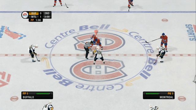 NHL 08 - Buffalo Sabres vs Montreal Canadiens смотреть онлайн