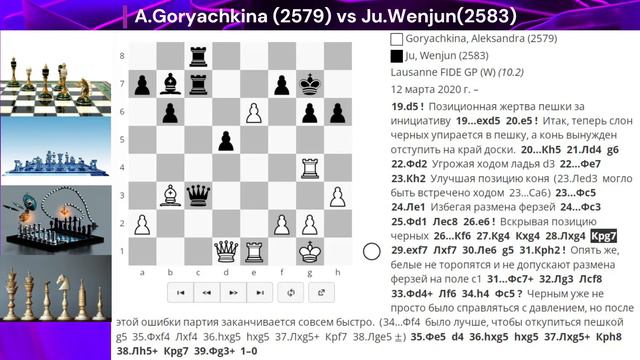 A Goryachkina Vs Ju. Wenjun #chessgame #chessplayer  #chesscom #chessking