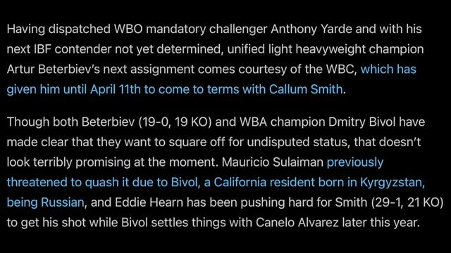 [WOW!] WBC RULINGS: CONOR BENN, GGG, ARTUR BETERBIEV, CALLUM SMITH смотреть онлайн