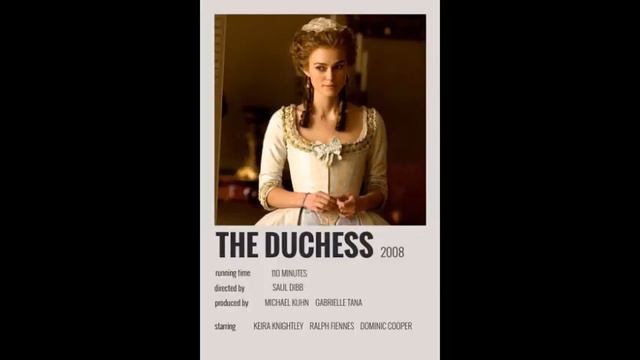 Soundtracks I love 0490 - The Duchess by Rachel Portman смотреть онлайн