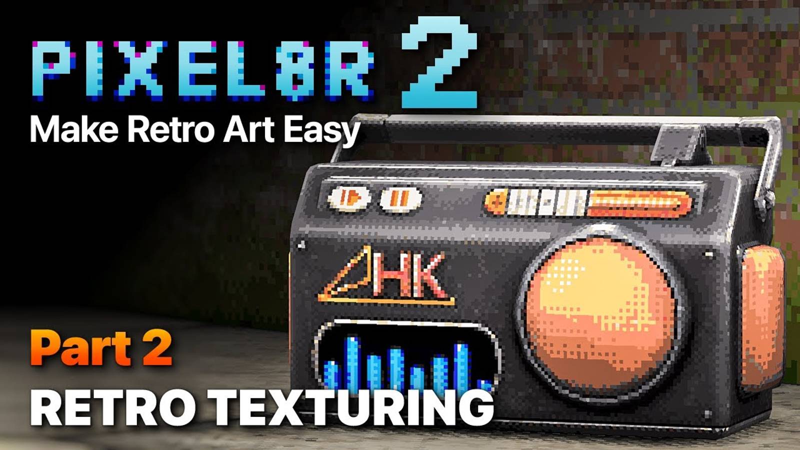 Pixel8r 2 - Retro Diffuse Texturing (Video 2) смотреть онлайн